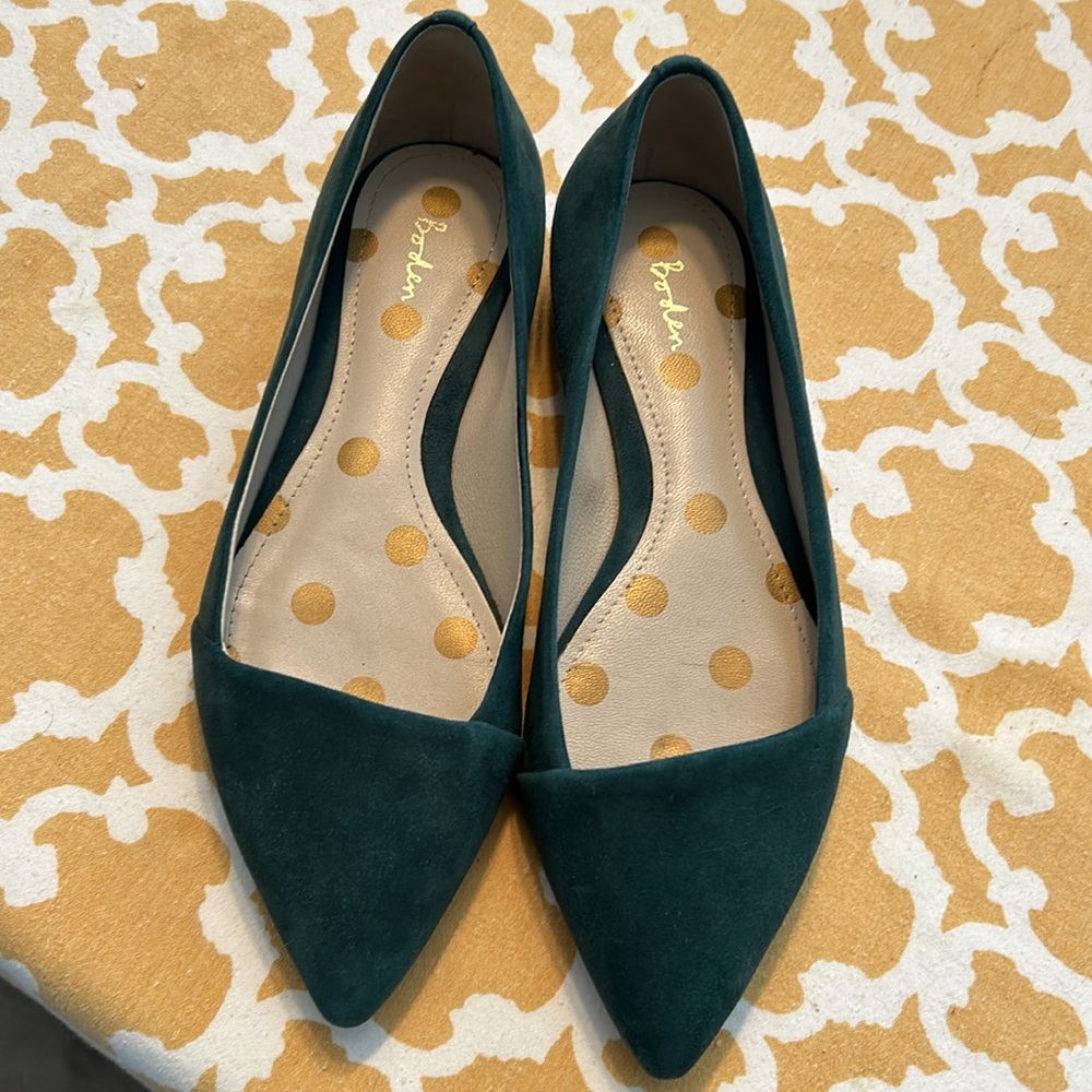 Boden suede flats